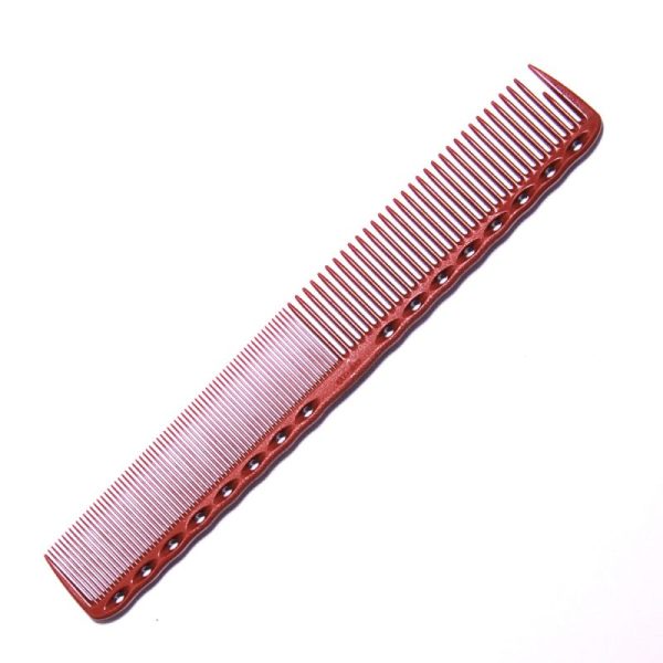 YS Park 336 Fine Cutting Comb Long Red