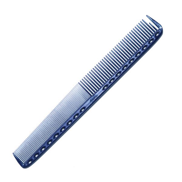 YS Park 335 Fine Cutting Comb Extra Long Blue